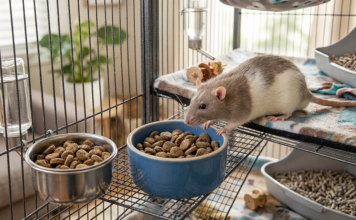 Jak dobrać wielkość porcji karmy dla szczura do jego codziennej aktywności